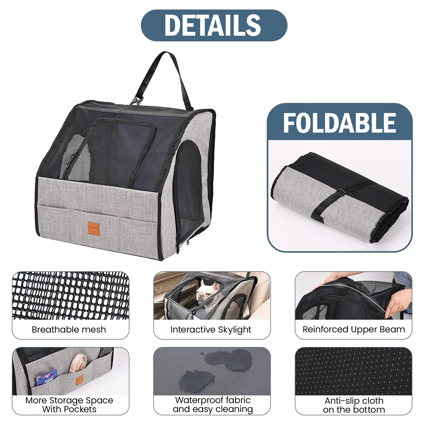 Clara - Foldable Pet Transport Cage