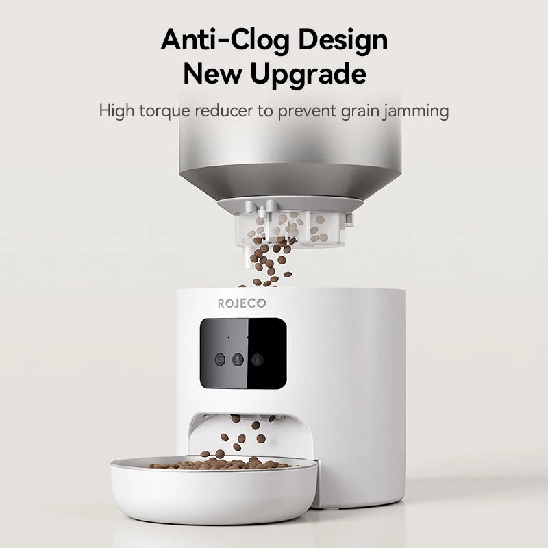Rojeco - Automatic Cat Feeder with App