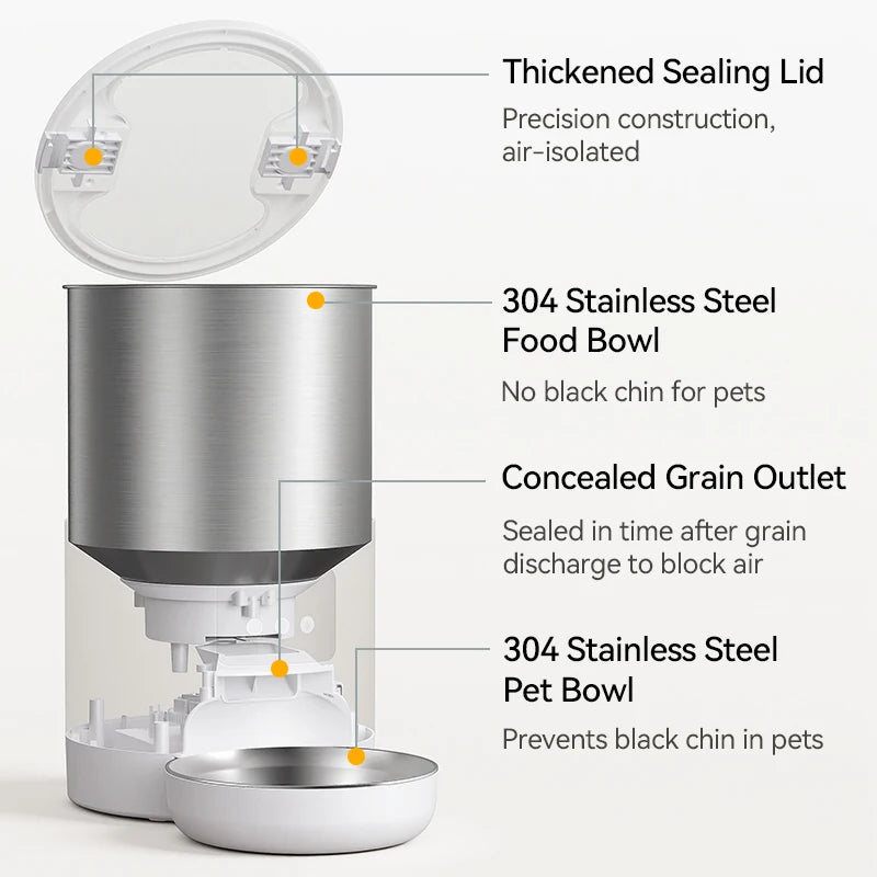 Rojeco - Automatic Cat Feeder with App