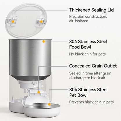 Rojeco - Automatic Cat Feeder with App